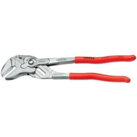KNIPEX TENAZA COBRA AJUSTABLE 8603-250 NIQUELADA MANGOS PLASTICO