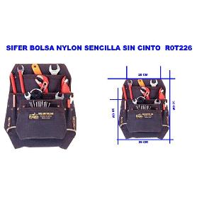 SIFER BOLSA NYLON SENCILLA SIN CINTO  R0T226