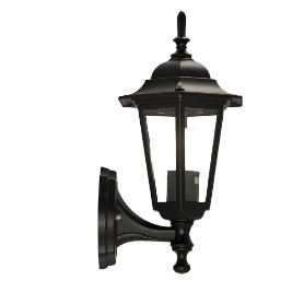 BAJA FAROL JARDIN EXGONAL ESMALTE NEGRO WPL4011L