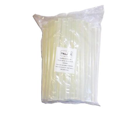 TALOX COLA TERMOFUSIBLE SILICO TRANSL BARRA BOLSA 1 KG.11X200 MM