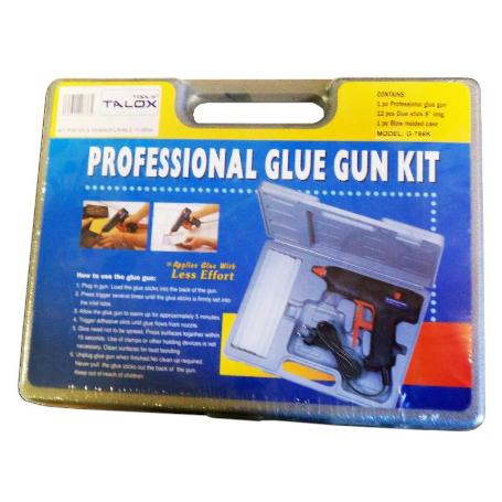 TALOX KIT PISTOLA PISTOLA TERMOFU.80 W+BARRA 11MM SILICONA G766K