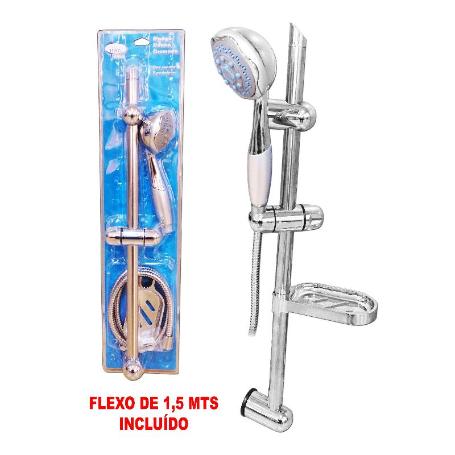 PLUVIA FINSTOCK SET DUCHA 5 POSICIONES+BARRA+JABONERA 04020600