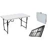 MUEBLE MESA RECTANGULAR PLEGABLE 121X61X ALTO 72 CM WX-F-122