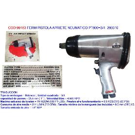 FERM PISTOLA APRIETE NEUMATICO PT600 3-4  260310