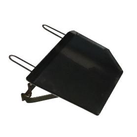 PLANCHA ASAR GIRATORIA DE ACERO 4 MM PARA CHIMENEA DE 60 X 50