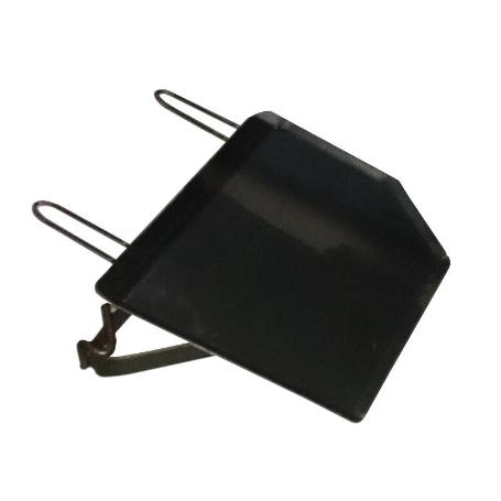 PLANCHA ASAR GIRATORIA DE ACERO 4 MM PARA CHIMENEA DE 45 X 40