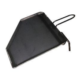 PLANCHA ASAR GIRATORIA DE ACERO 4 MM PARA CHIMENEA DE 35 X 35