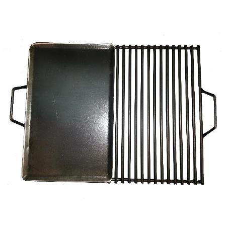 PARRILLA PLANCHA MIXTA 50 X 40 CON ASAS