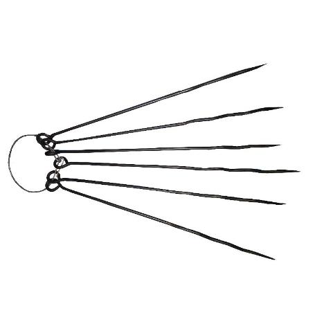 PINCHO FINSTOCK DE ASAR DE 50 CM FORJADO PAQUETE DE 6 UND