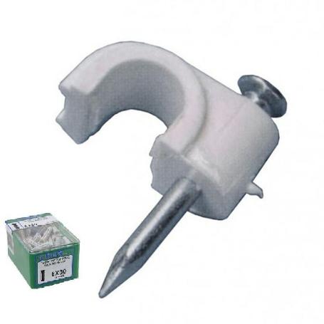 MAXICAJA GRAPA PARA CABLE REDONDO Nº5 100U Nº CABLE Nº9