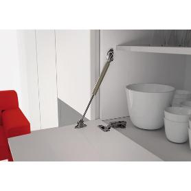 COMPACT PISTÓN DESCENDENTE PARA PUERTA DE MADERA. CON SOPORTES. LARGO 244 M