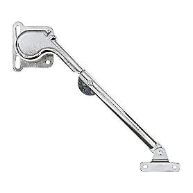 BISAGRA COMPÁS NIKA REGULABLE 601 DERECHA NIQUELADO PTA.ALU  PARA PUERTA DE ALUMINIO DESCENDENTE 601DX-A.