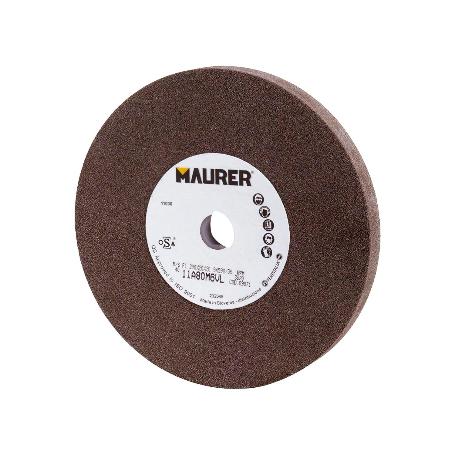 MUELA MAURER CORINDON 125X20X16 MM. GRANO 80