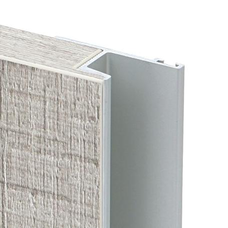 PERFIL TIRADOR ALUMINIO CALAS 44M 2,60 PLATA MATE