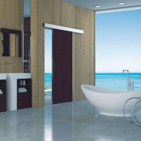 KIT ECLETTICA AMORTIGUADO PUERTA 3M 80KG  C/PERFIL 3M. PARA 1 PUERTA.