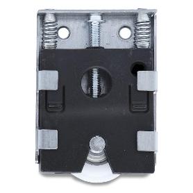 JUEGO 2 CARROS DOPO ZINCADO PARA PUERTA CORREDERA (2 CARROS + 1 FRENO +  1 PRISIONERO)