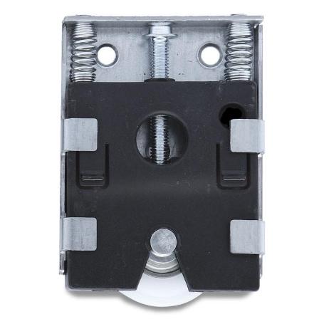 JUEGO 2 CARROS DOPO ZINCADO PARA PUERTA CORREDERA (2 CARROS + 1 FRENO +  1 PRISIONERO)