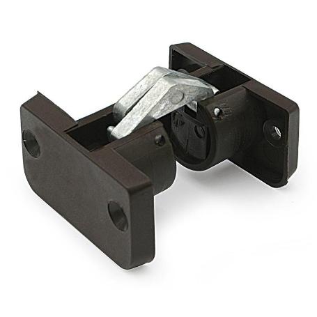 BISAGRA INVISIBLE KIRMA MARRÓN, NEGRO, GRIS PARA MESA PLEGABLE ACABADO MARRÓN