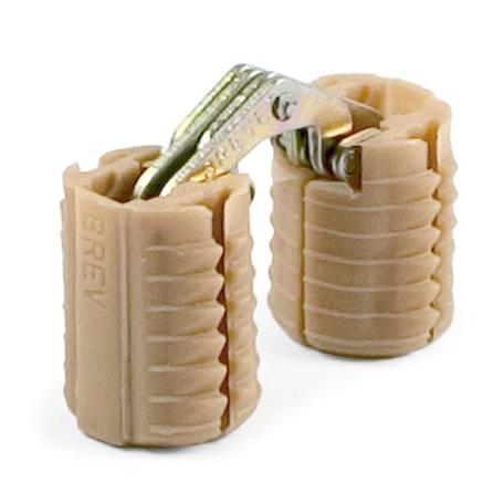 PRIMA BISAGRA DE MESA INVISIBLE REDONDA ACABADO BEIGE Ø DIÁMETRO 14