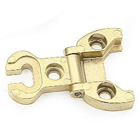 LOGOS BISAGRAS DE ESTILO ACABADO LATONADO