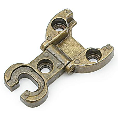 LOGOS BISAGRAS DE ESTILO ACABADO ORO VIEJO