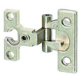 BISAGRA ESTILO SIN REMATE Ø26. ACABADO NÍQUEL