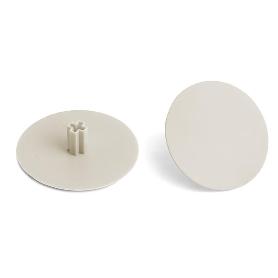 TAPA EMBELLECEDORA ALLEN 6 Ø40MM PIVOTE DE 8MM ACABADO LINO