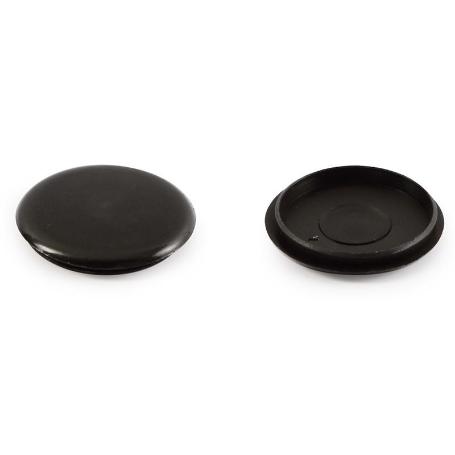 CANELA 35 TAPA EMBELLECEDOR EMBUTIR Ø35MM ACABADO NEGRO