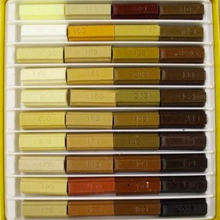 CAJA SURTIDO 40 CERAS BLANDAS 4CM