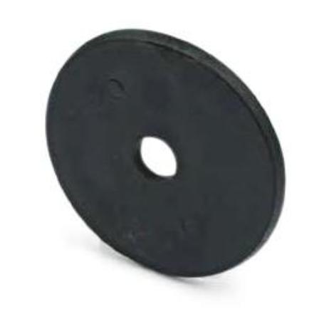 ARANDELA PLÁSTICO NEGRO TINA D57 P/PATA SOFA