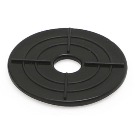 ARANDELA PLÁSTICO NEGRO TINA D47 P/PATA SOFA