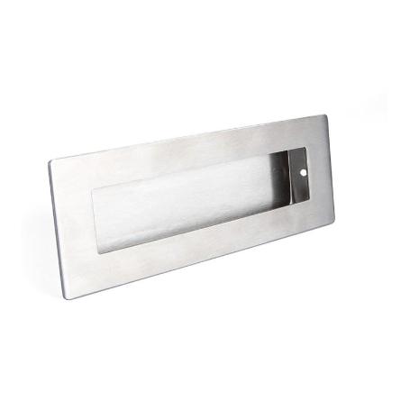 TIRADOR UÑERO PARA PUERTA CORREDERA. 150X50. INOX304