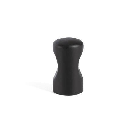POMO ZAMAK MODELO PISA Ø14 H25 ACABADO NEGRO MATE