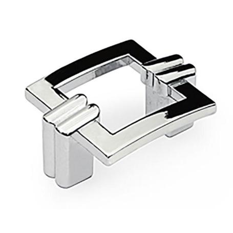 TIRADOR ZMK MONROE 44X35 C32 CROMO ACABADO CROMO (CAJA 50)