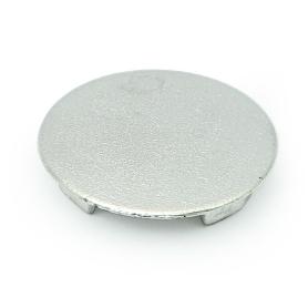 TAPA EMBELLECEDORA METAL Ø18 NIQUELADA  PARA COLGADOR OCULTO.