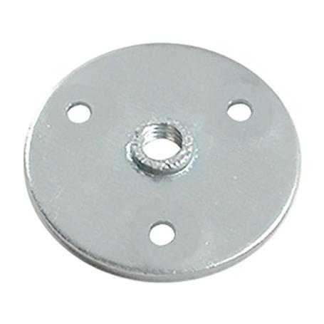 PLACA METAL RED D46 ROSCA M10 ZINCADO P/PATA