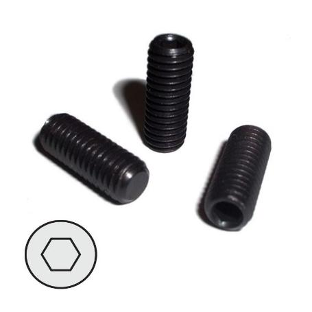 ESPARRAGO ROSCADO HUELLA ALLEN DIN-913 METRICA M-4 LARGO 6MM (CAJA 100)