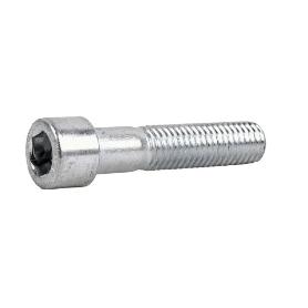 TORNILLO ROSCA METAL ALLEN  DIN 912 ZINC METRICA M-8 LARGO 90MM