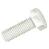 TORNILLO CABEZA HEXAGONAL DIN 933 NYLON METRICA M-5 LARGO 10MM