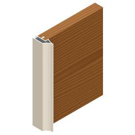 PERFIL TIRADOR ATENEO 2,75M SP19 PLATA MATE, BLANCO MATE, NEGRO ACABADO BLANCO MATE (CAJA 2)