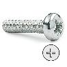 TORNILLO ROSCA METAL CABEZA ALOMADA DIN METRICA M-6 LARGO 60MM