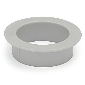 ARO PASACABLE SIN TAPA PARA EMBUTIR 48MM PLASTICO GRIS CASQUILLO RESPIRADOR COLCHON H15