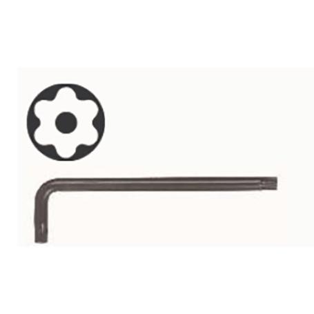 LLAVE ACODADA TORX SEGURIDAD SERIE LARGA MED.TORX T-10