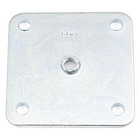 DATA PLACA CUADRADA 54-54. ELEGIR MÉTRICA Y ACABADO. ACABADO ZINCADO MÉTRICA M6