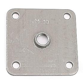 DATA PLACA CUADRADA 54-54. ELEGIR MÉTRICA Y ACABADO. MÉTRICA M10 ACABADO BRUTO