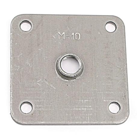 DATA PLACA CUADRADA 54-54. ELEGIR MÉTRICA Y ACABADO. MÉTRICA M10 ACABADO BRUTO