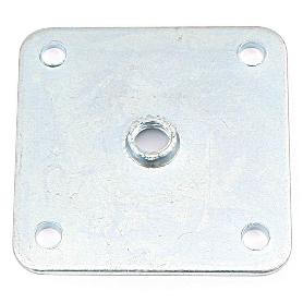 DATA PLACA CUADRADA 54-54. ELEGIR MÉTRICA Y ACABADO. ACABADO ZINCADO MÉTRICA M10