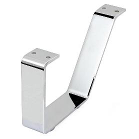 PATA METÁLICA MODELO VERA H120/H135 ACABADO CROMO Y NEGRO MATE ACABADO CROMO ALTURA ALTURA 135MM