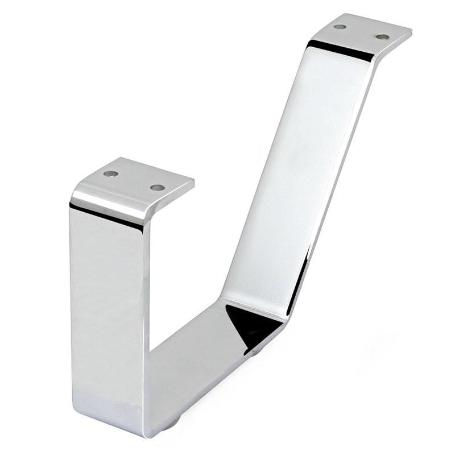 PATA METÁLICA MODELO VERA H120/H135 ACABADO CROMO Y NEGRO MATE ACABADO CROMO ALTURA ALTURA 135MM