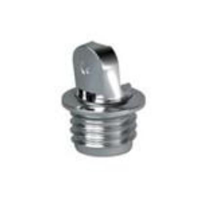 PLACA FIJACION EMBUTIR PARA COMPAS K12 ACABADO NÍQUEL FIJACIÓN PUERTA